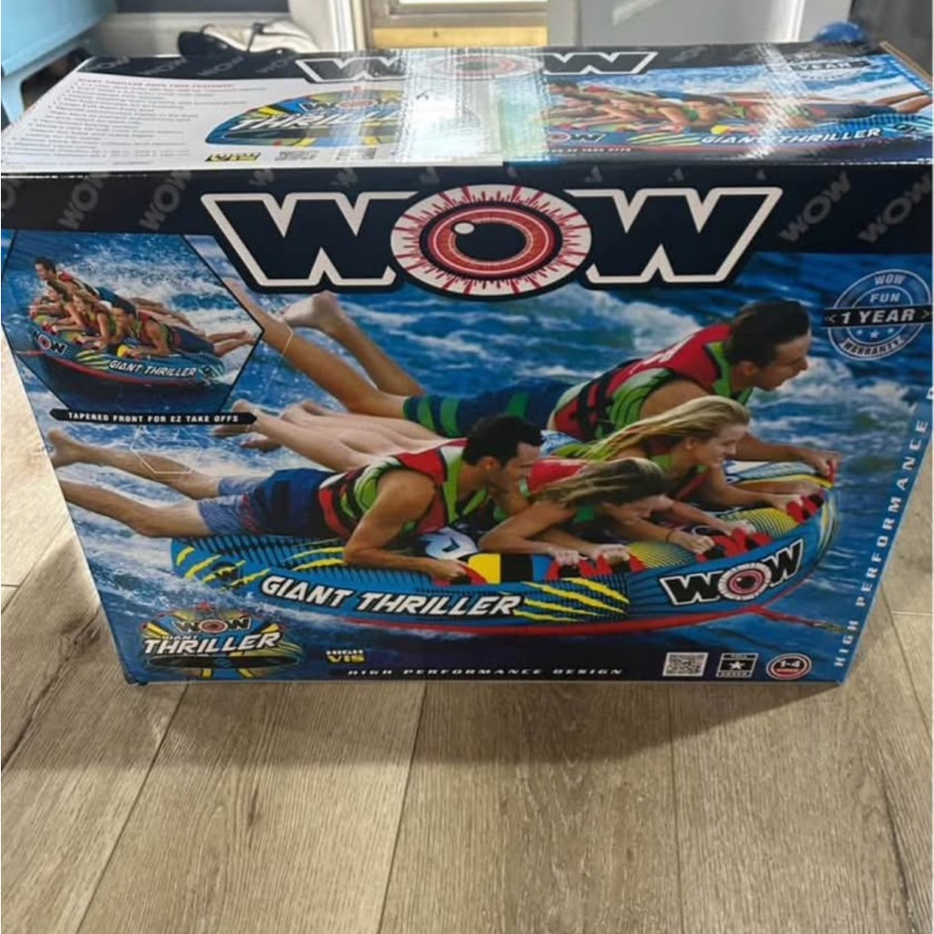 Wow Giant Thriller Towable Tube
